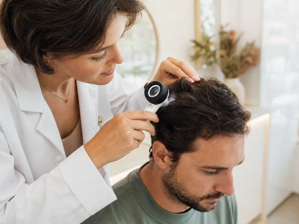 Tratamiento caída del cabello — guía de CMC Vitaclinic, Mallorca