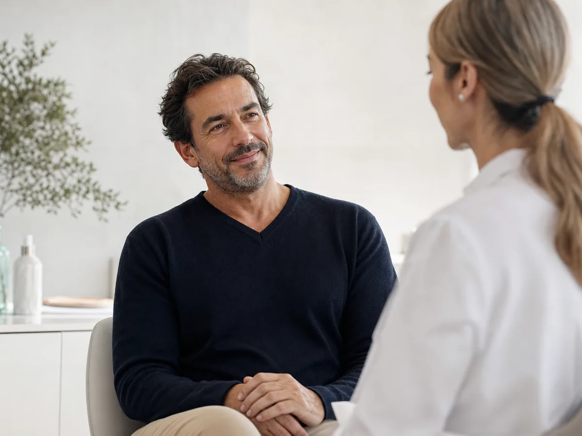 Medicina estética para hombres en CMC Vitaclinic, Mallorca